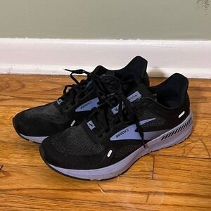 Brooks Launch GTS Guiderails Sneakers Black Purple Women Size 9